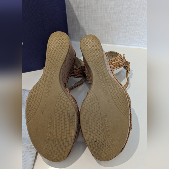 Stuart Weitzman Minx Sandal Wedges - Picture 8 of 9